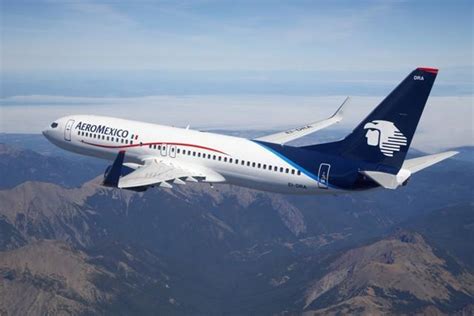 Estado de vuelos de AeroMéxico en tiempo real .